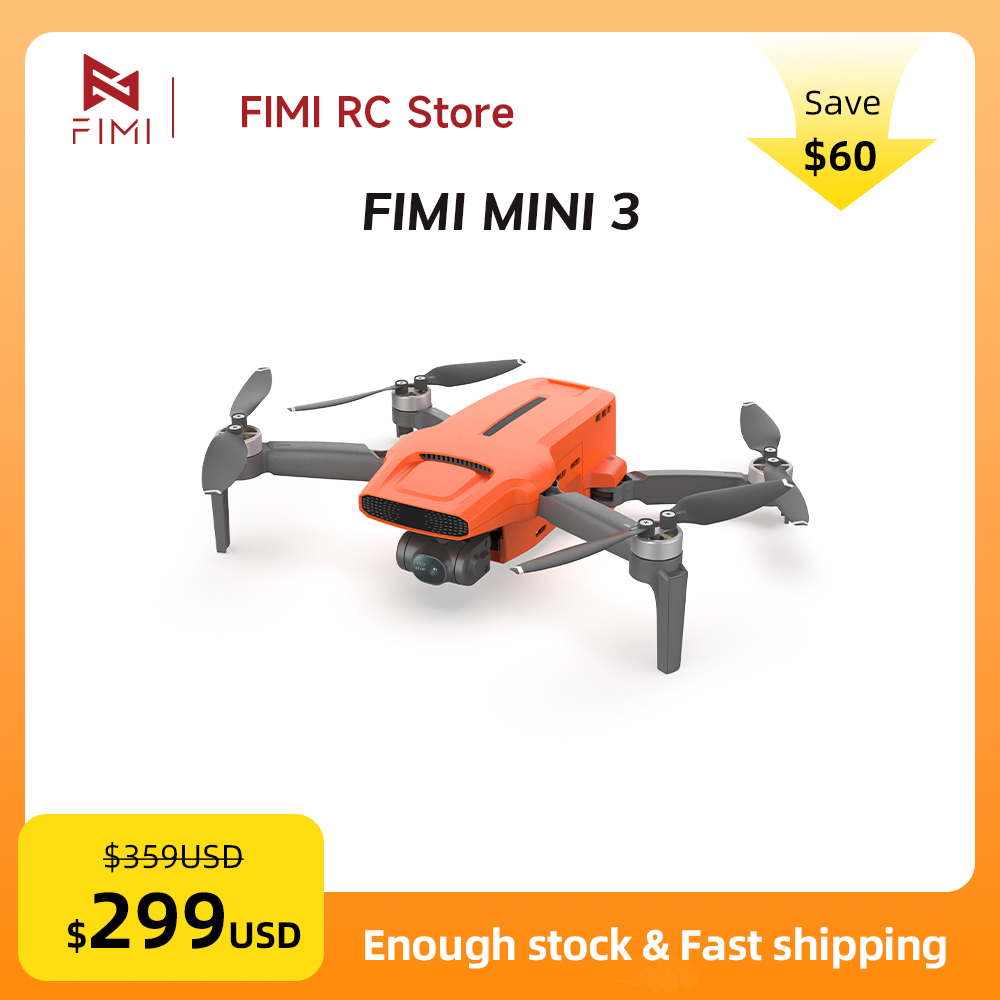 Drone Camera Night Vision - โดรน FIMI MINI 3 กล้อง 4K