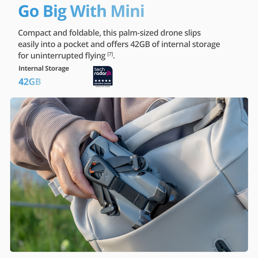 โดรน DJI Mini 5 Pro รุ่น Fly M - Drone Camera Vlog บทวิจารณ์และราคา