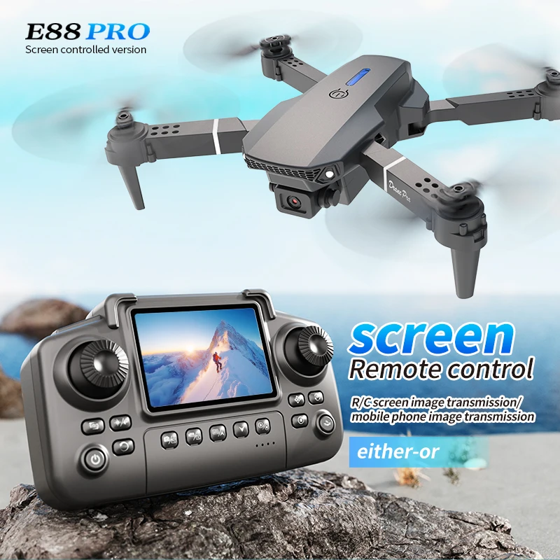 โดรนรุ่น Professional E88 PRO  - Drone Camera 4K บทวิจารณ์และราคา