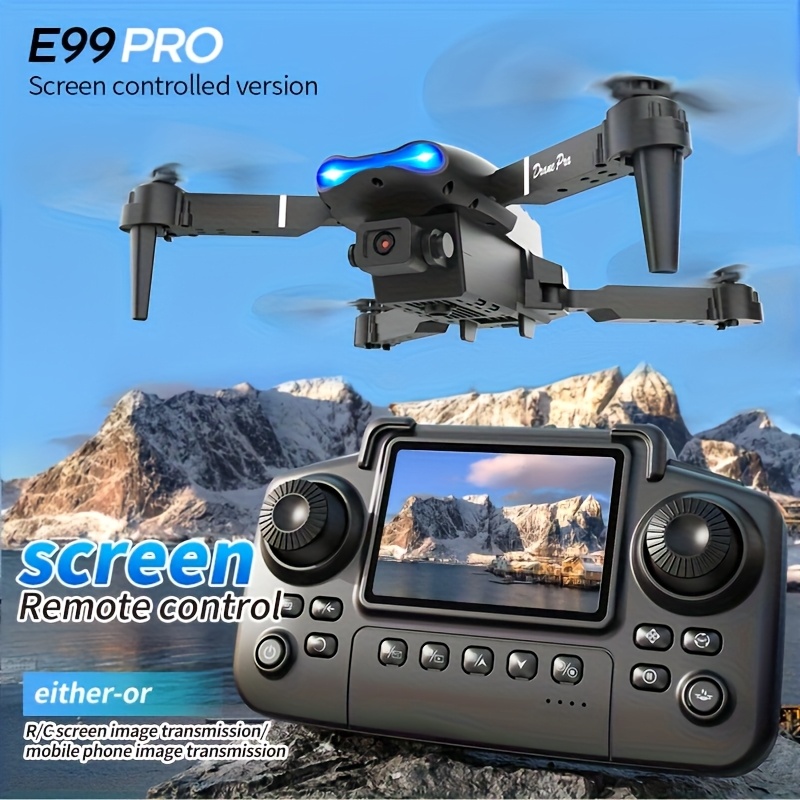 โดรนพับได้รุ่น E99 PRO MAX พร้ - Drone Camera Lens บทวิจารณ์และราคา