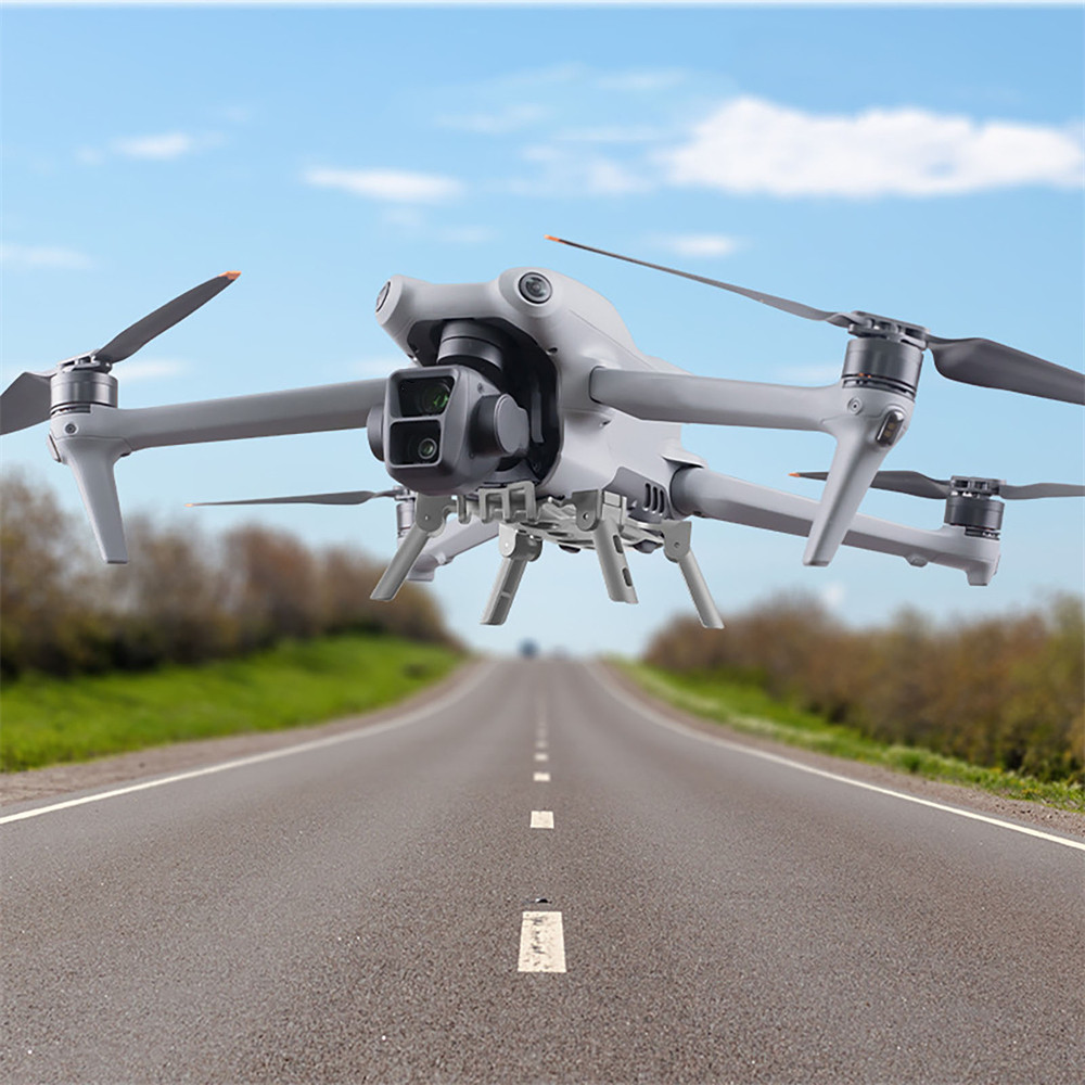 เกียร์จอดแบบพับได้สีเทาสำหรับ  - Dji Drone Air 3 บทวิจารณ์และราคา
