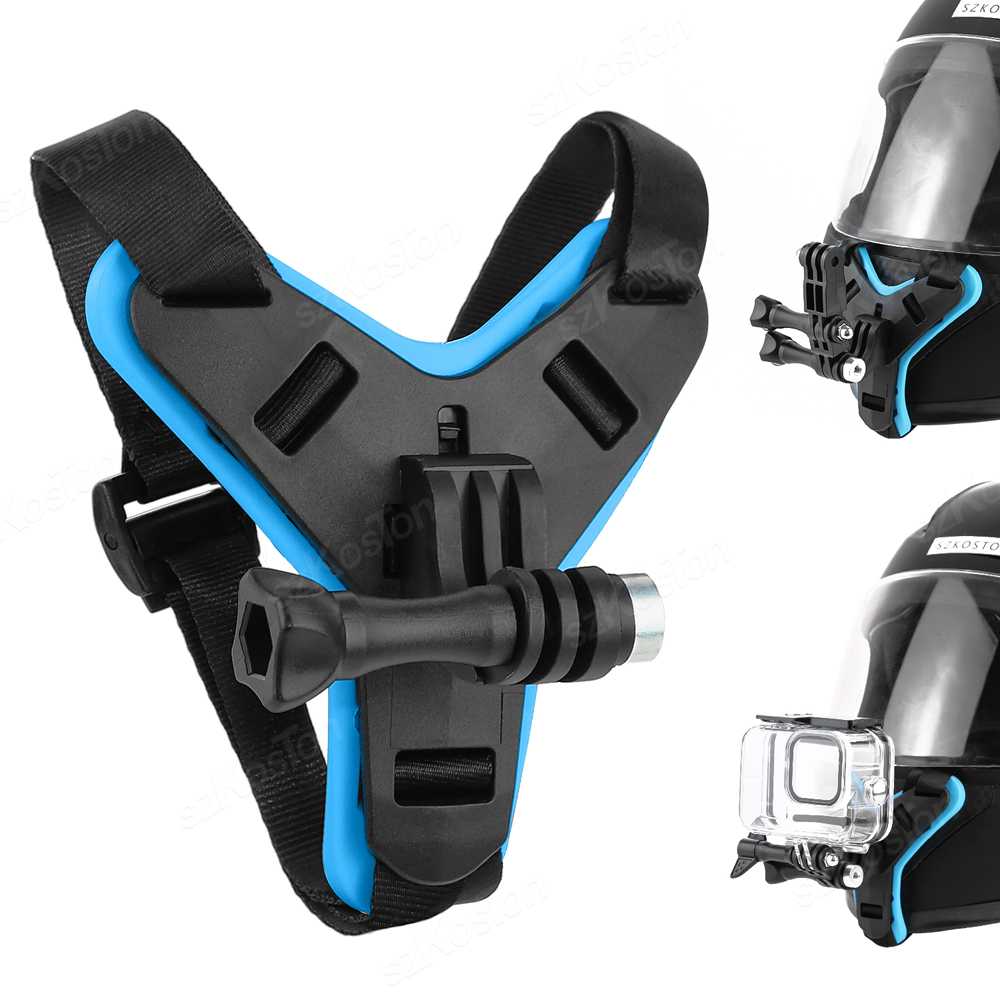 สายรัดติดหมวกกันน็อคแบบพับได้ส - Drone Camera Action บทวิจารณ์และราคา