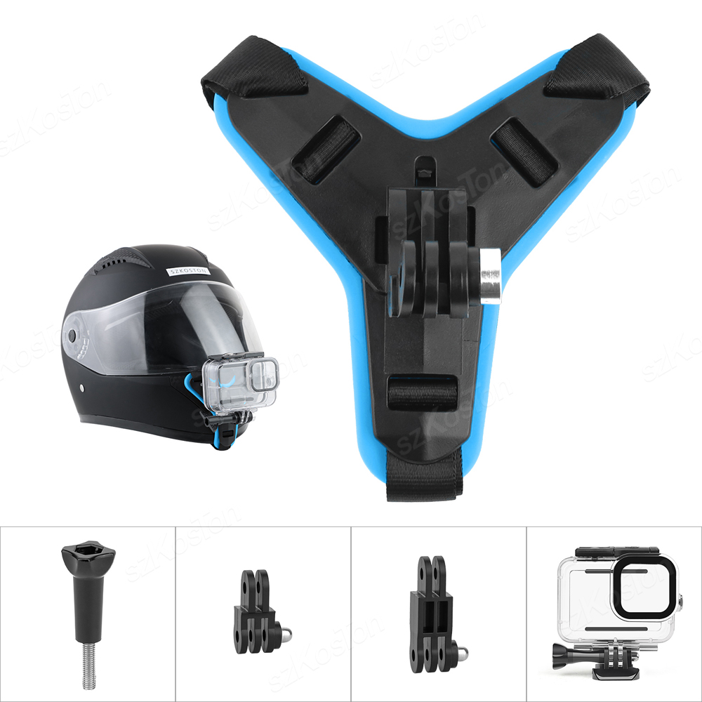 สายรัดติดหมวกกันน็อคแบบพับได้ส - Drone Camera Action บทวิจารณ์และราคา