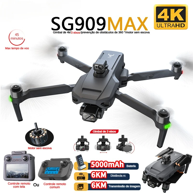 ZLL SG909 SG909MAX Professiona - Drone Camera Hd บทวิจารณ์และราคา